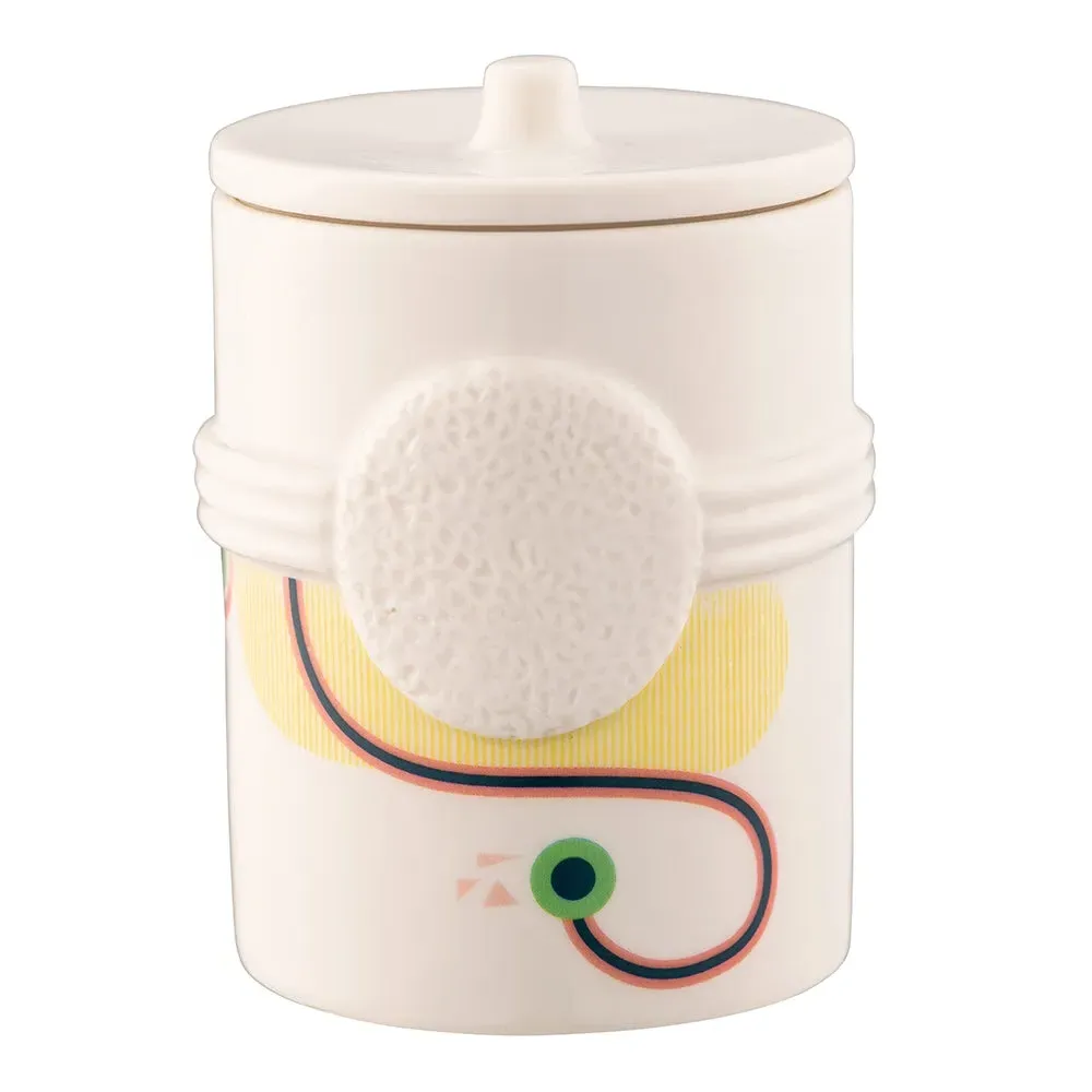 Moda Lidded Jar - Abstract Pattern image