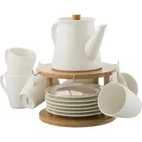 Pekoe 13 Piece Tea Set with Stand
