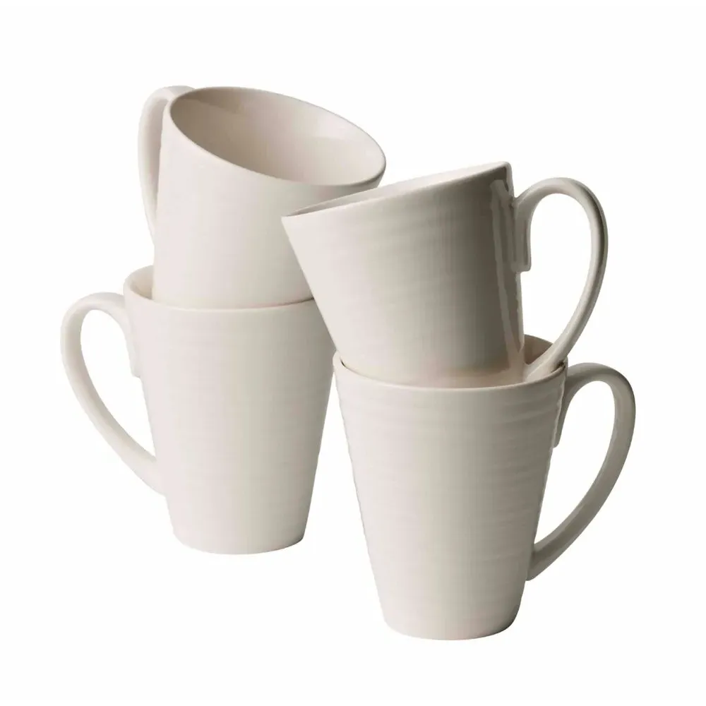 Ripple 4-Piece Mug Set - Ceramic product