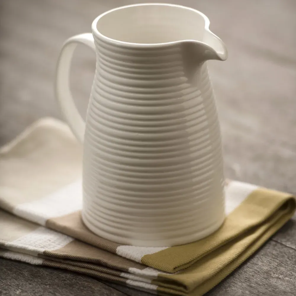 Ripple Jug - White