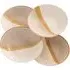Saffron Set of 4 Pasta Bowls - Golden, Porcelain