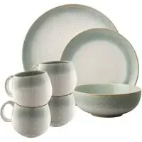 Tivoli 16 Piece Dinnerware Set - Blue Grey, Stoneware