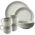 Tivoli 16 Piece Dinnerware Set - Blue Grey, Stoneware
