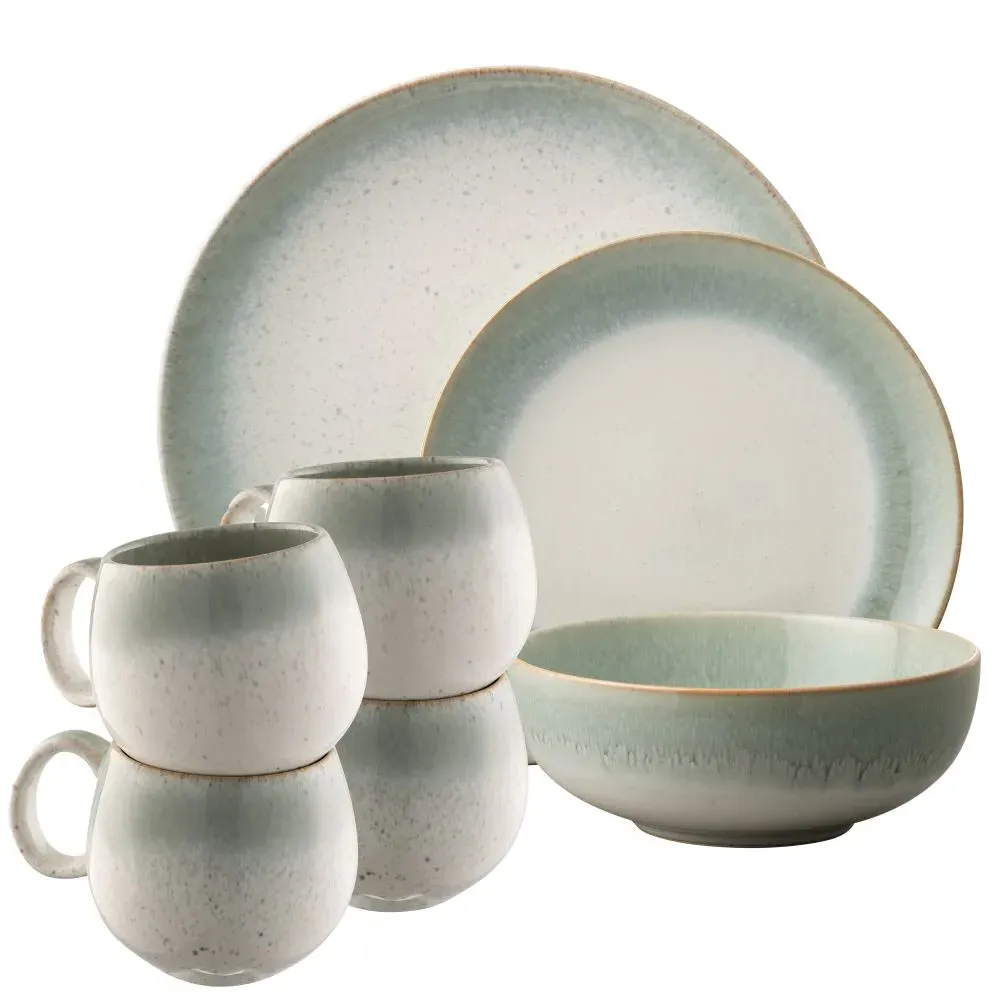 Tivoli 16 Piece Dinnerware Set - Blue Grey, Stoneware image
