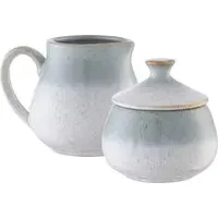 Tivoli Cream & Sugar Set - Blue Grey