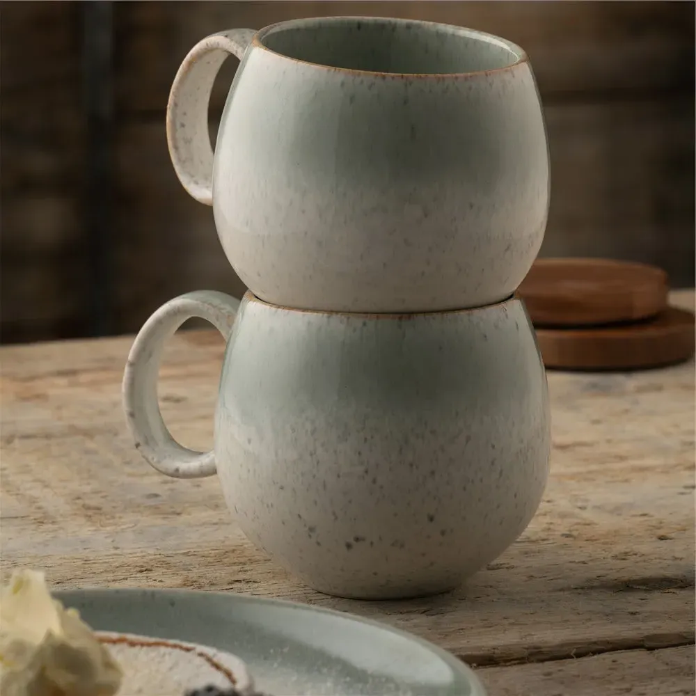 Tivoli Round Mug Set of 4 - Stoneware