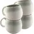 Tivoli Round Mug Set of 4 - Stoneware