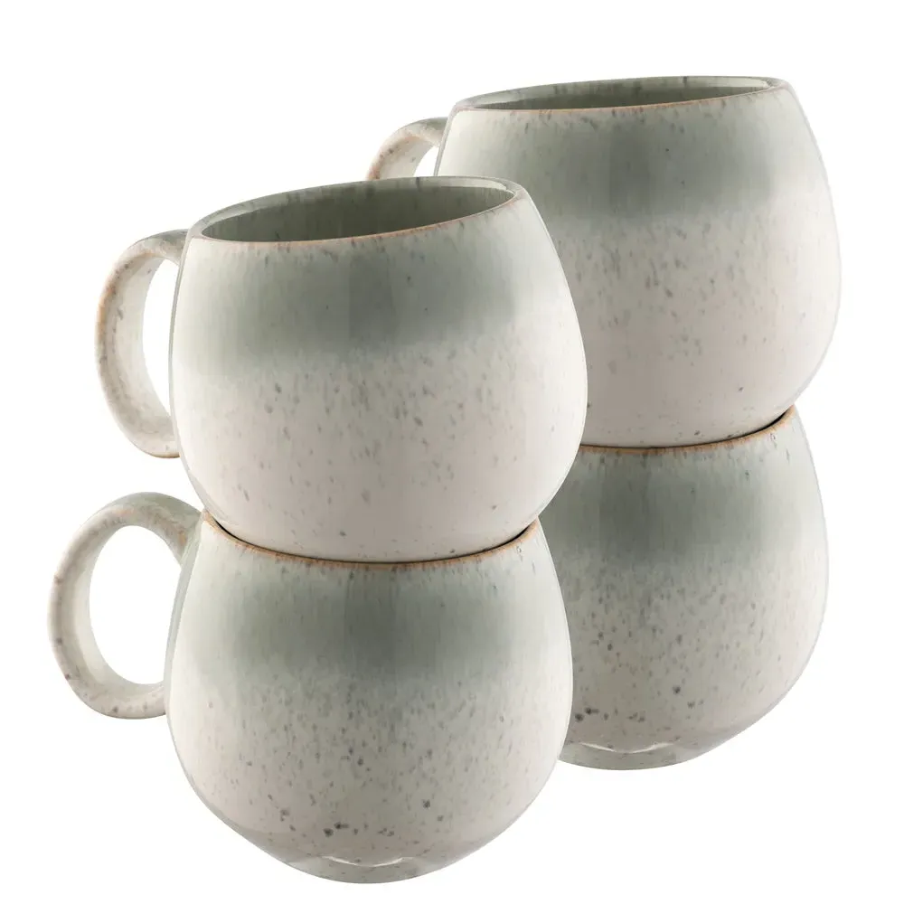 Tivoli Round Mug Set of 4 - Stoneware