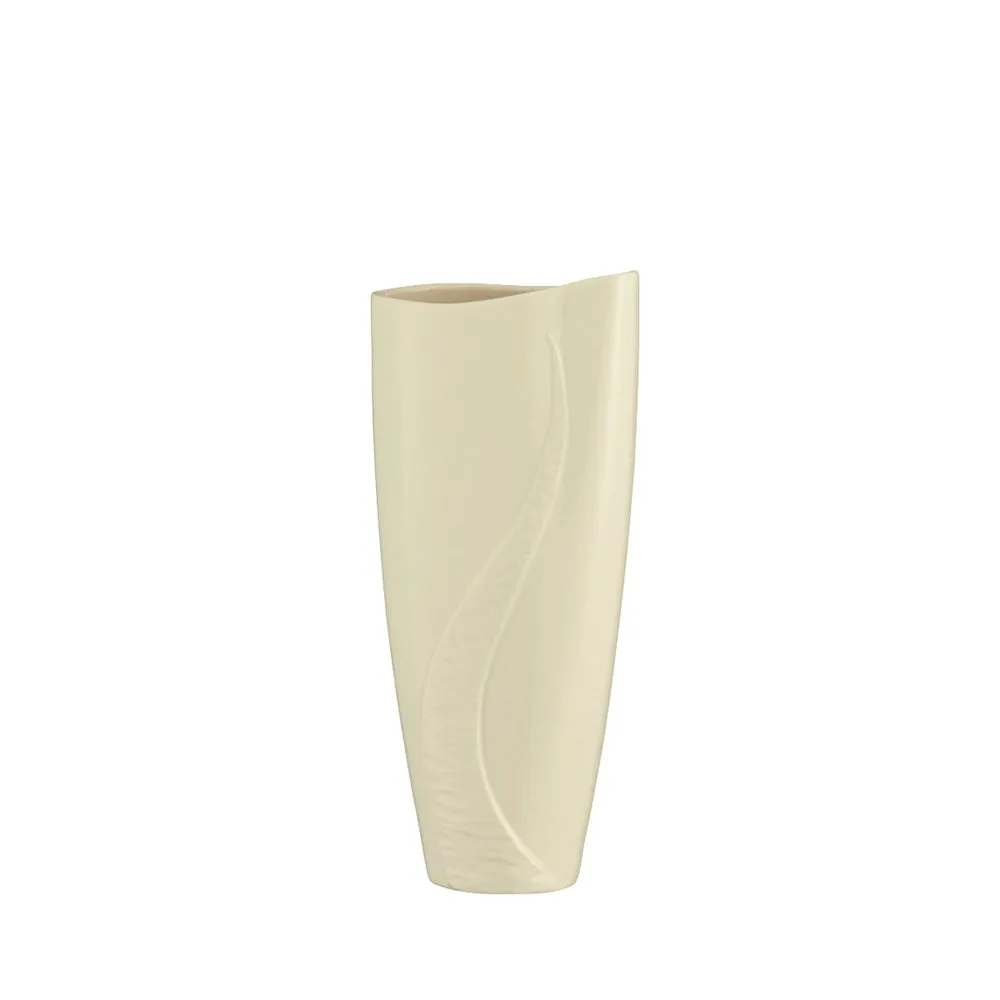 Wave 10" Vase - White