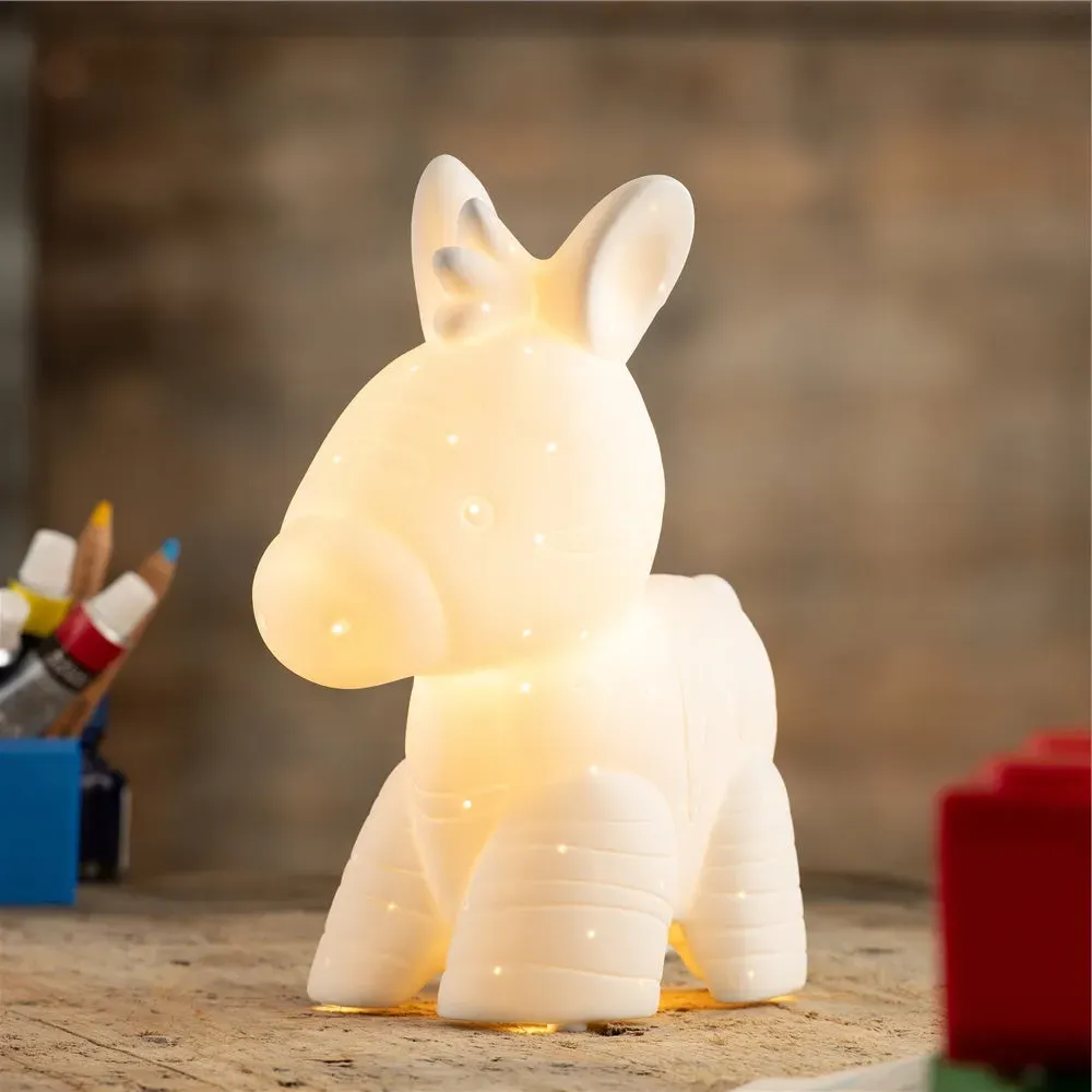 Zebra Luminaire - Porcelain