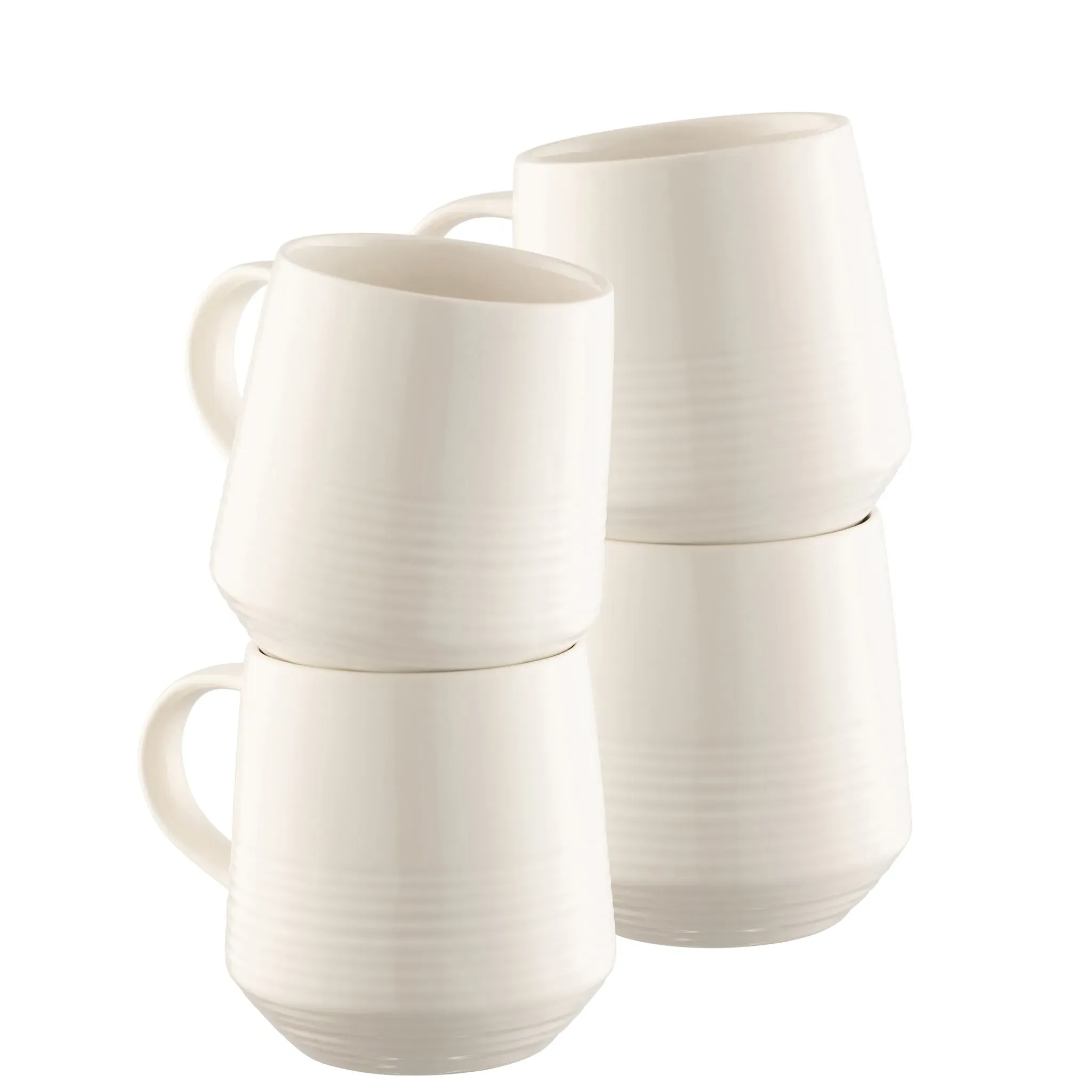 Zephyr Mug Set of 4 - Fine China