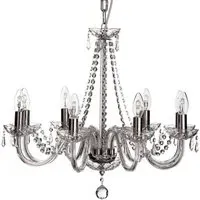 Cashel 8 Arm Chandelier - Crystal
