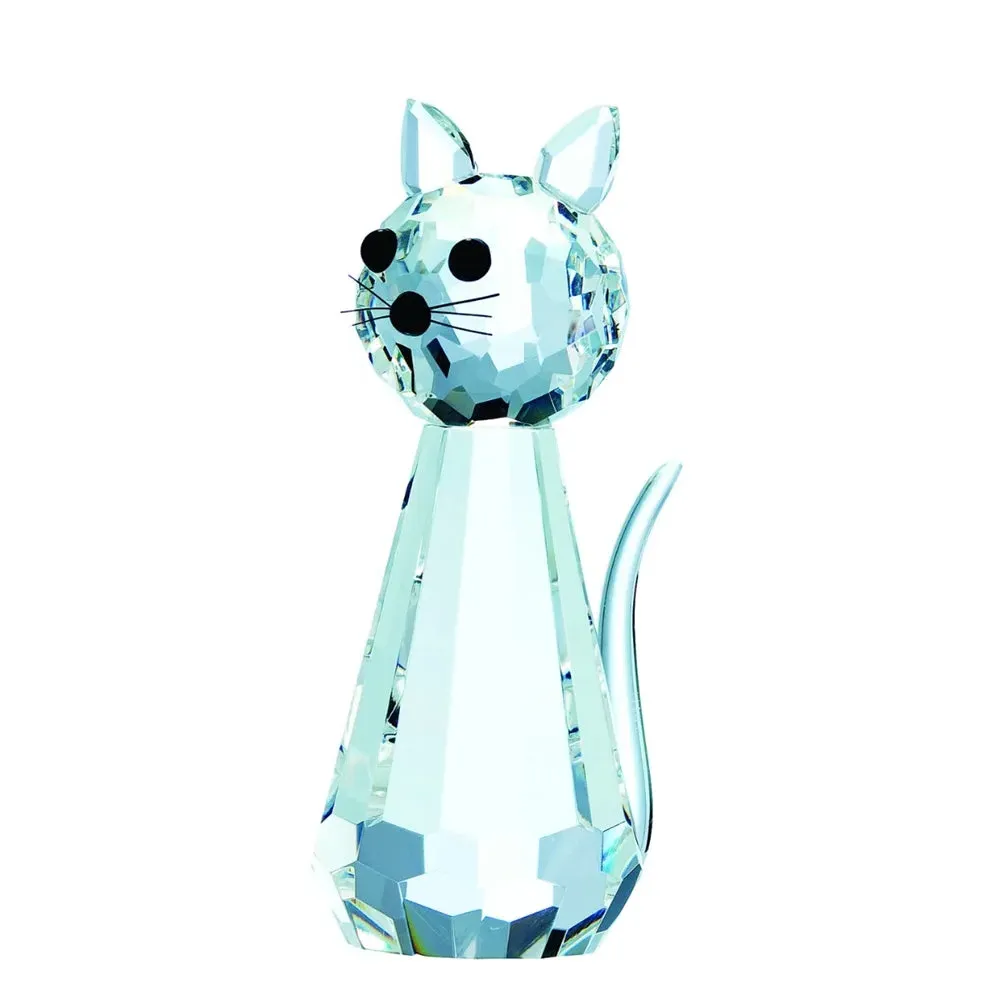 Cat Standing Ornament - Crystal image