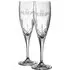 Claddagh Flute Pair - Crystal