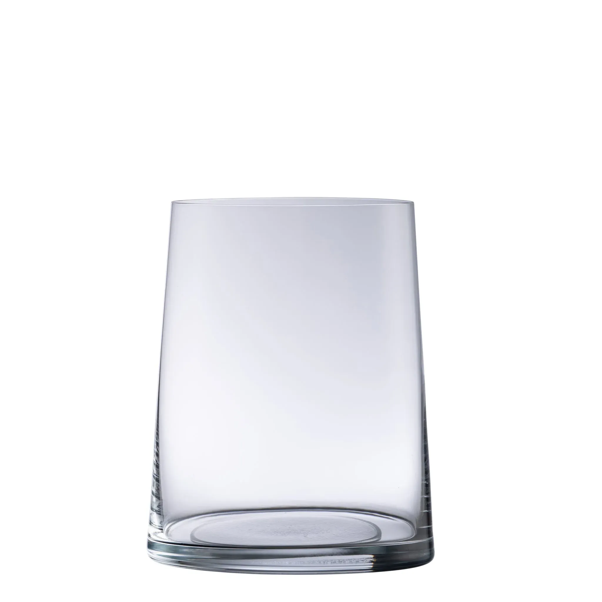 Clara 6.5" Tapered Vase - Clear Crystal product