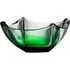 Dune 10" Bowl - Emerald, Crystal