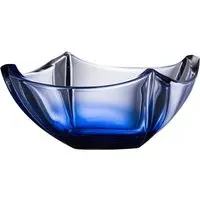 Dune 10" Bowl - Sapphire, Crystal