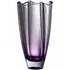 Dune 10" Square Vase - Amethyst, Crystal
