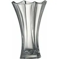 Dune 12" Waisted Vase - Crystal