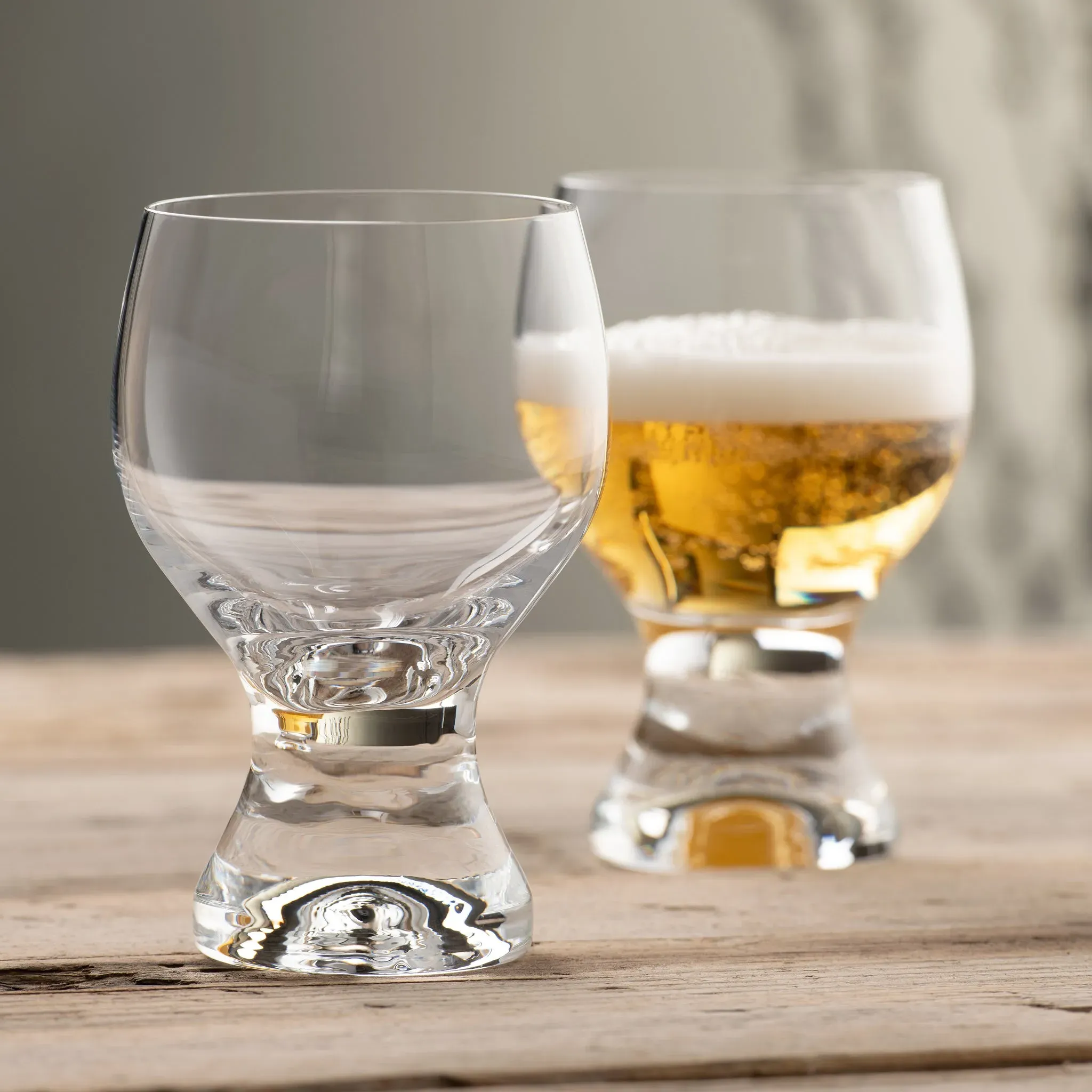 Elegance Footed Tasting Glass Pair - Crystal alternate view