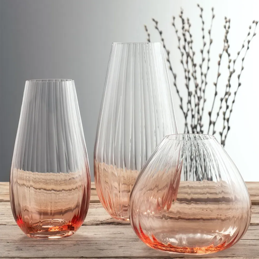 Erne 9.5" Vase - Blush