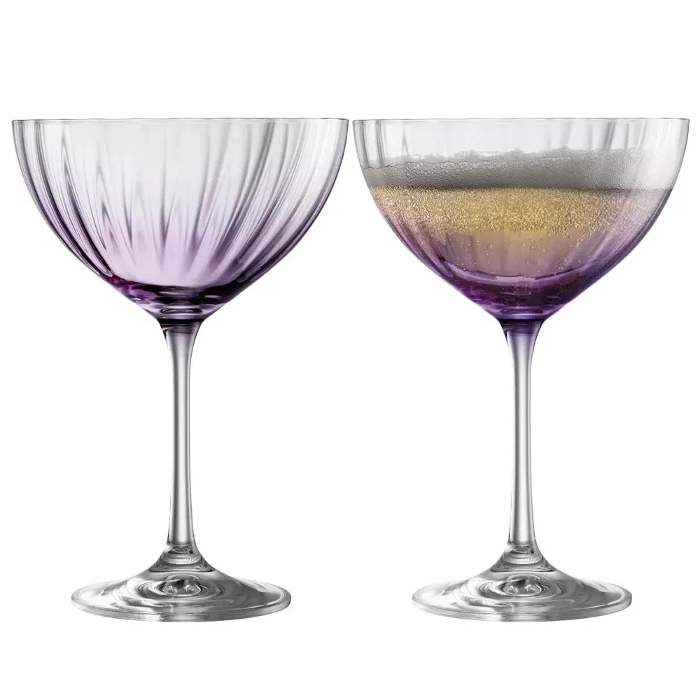 Erne Glassware Set - Amethyst