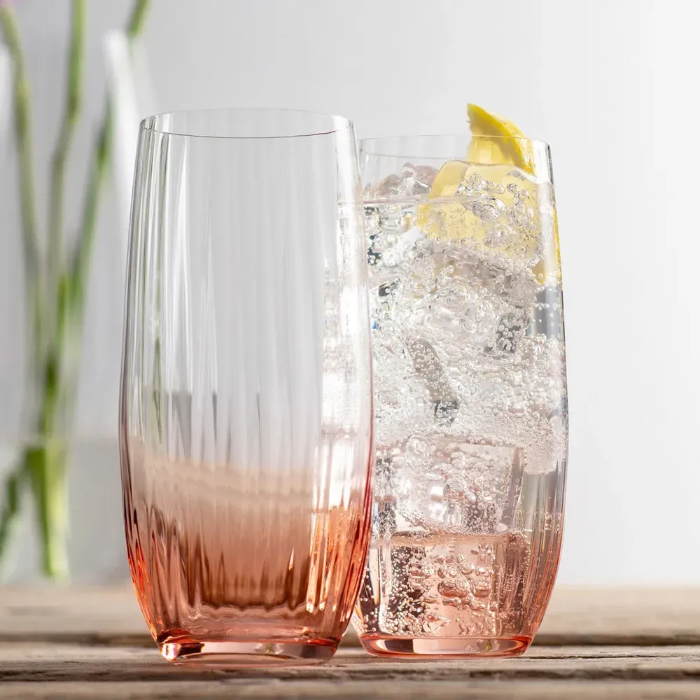 Erne Hiball Glass Set of 2 - Blush
