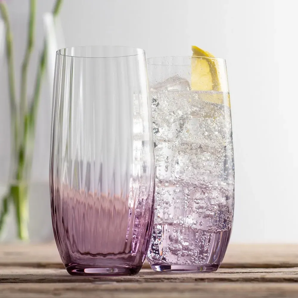 Erne Hiball Set of 2 - Amethyst, Crystal