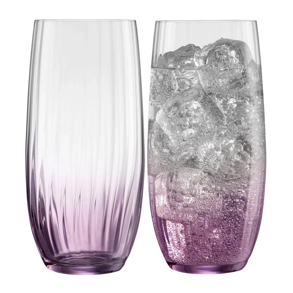 Erne Hiball Set of 2 - Amethyst, Crystal