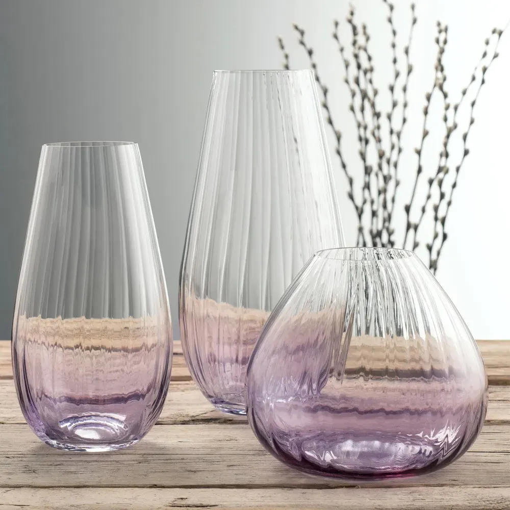 Erne Rose Bowl - Amethyst, Crystal