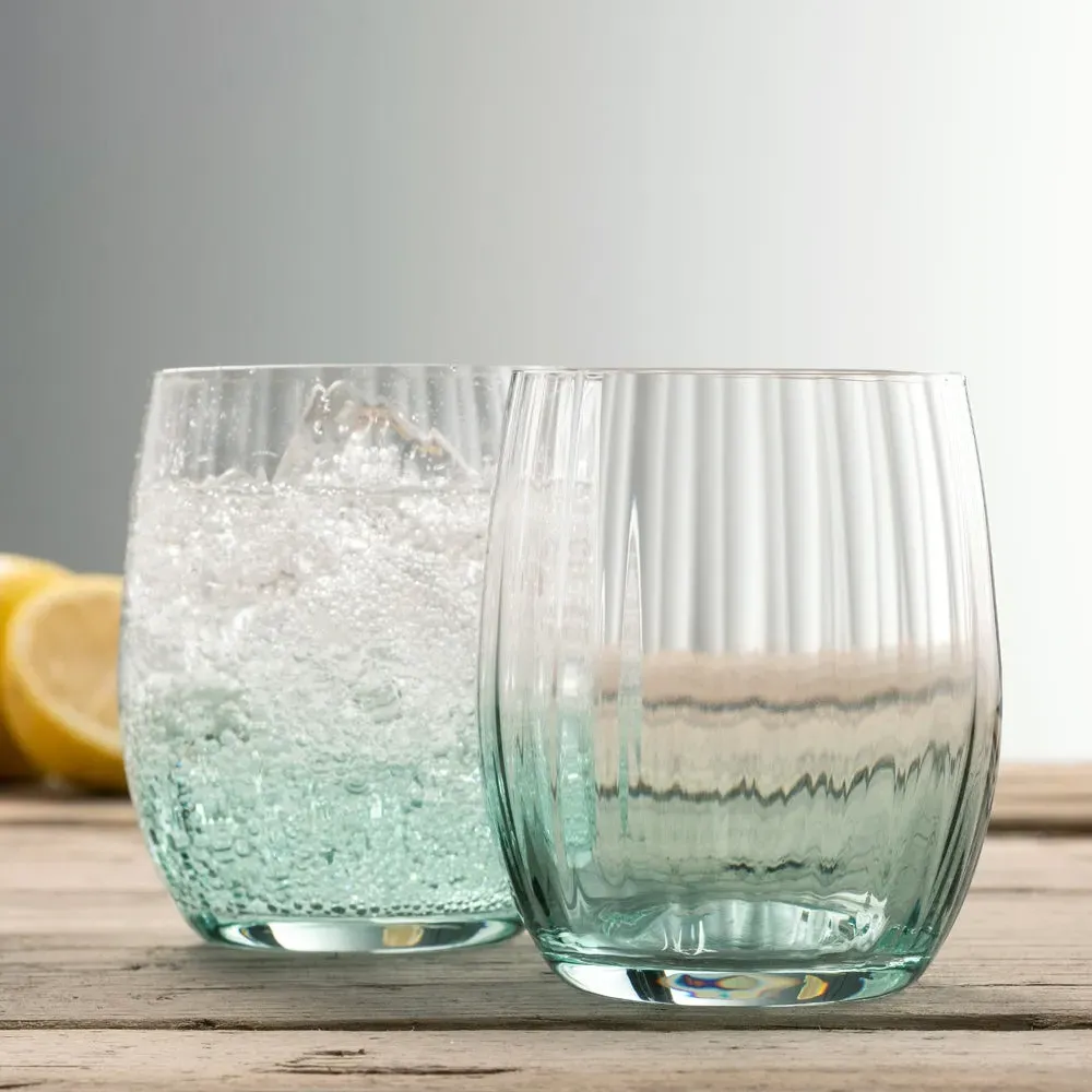 Erne Tumbler Set of 2 - Aqua, Crystal alternate view