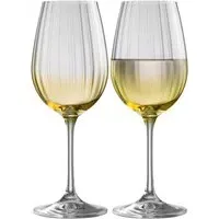 Erne Wine Set of 2 - Amber, Crystal