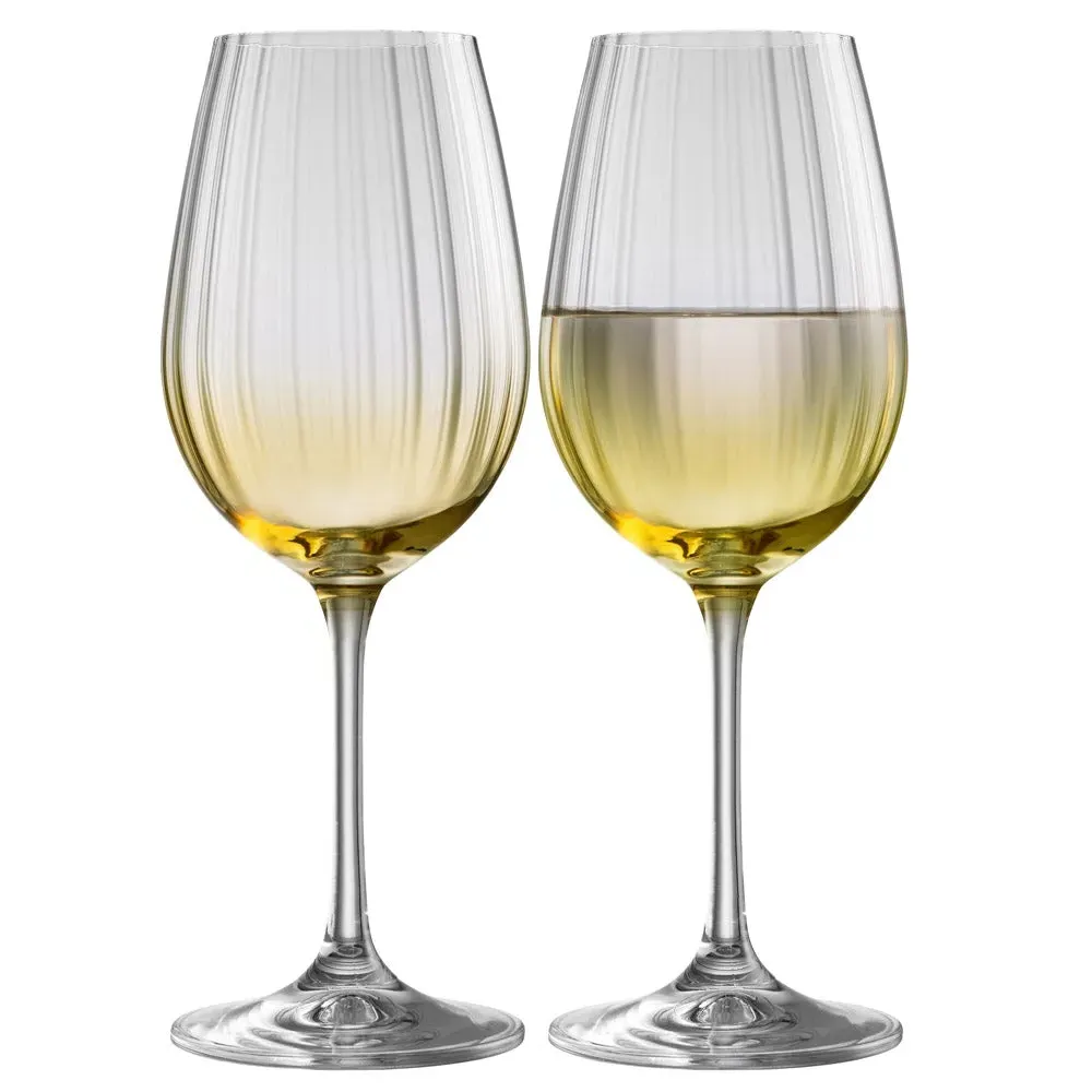 Erne Wine Set of 2 - Amber, Crystal