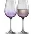 Erne Wine Set of 2 - Amethyst, Crystal