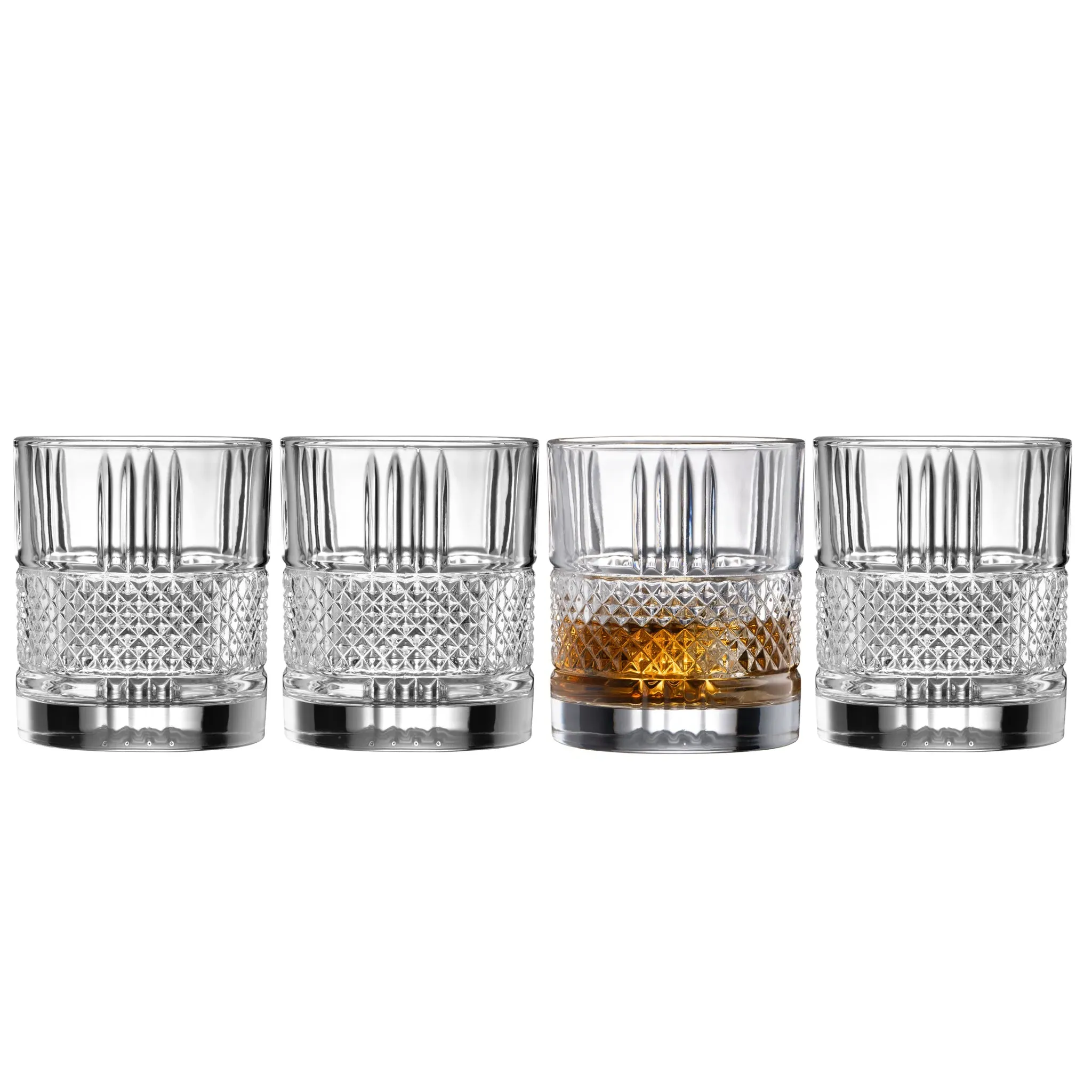 Eyre DOF Whiskey Glass Set of 4 - Cut Crystal