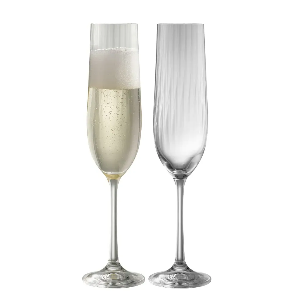Galway Crystal Erne Champagne Flute Pair image
