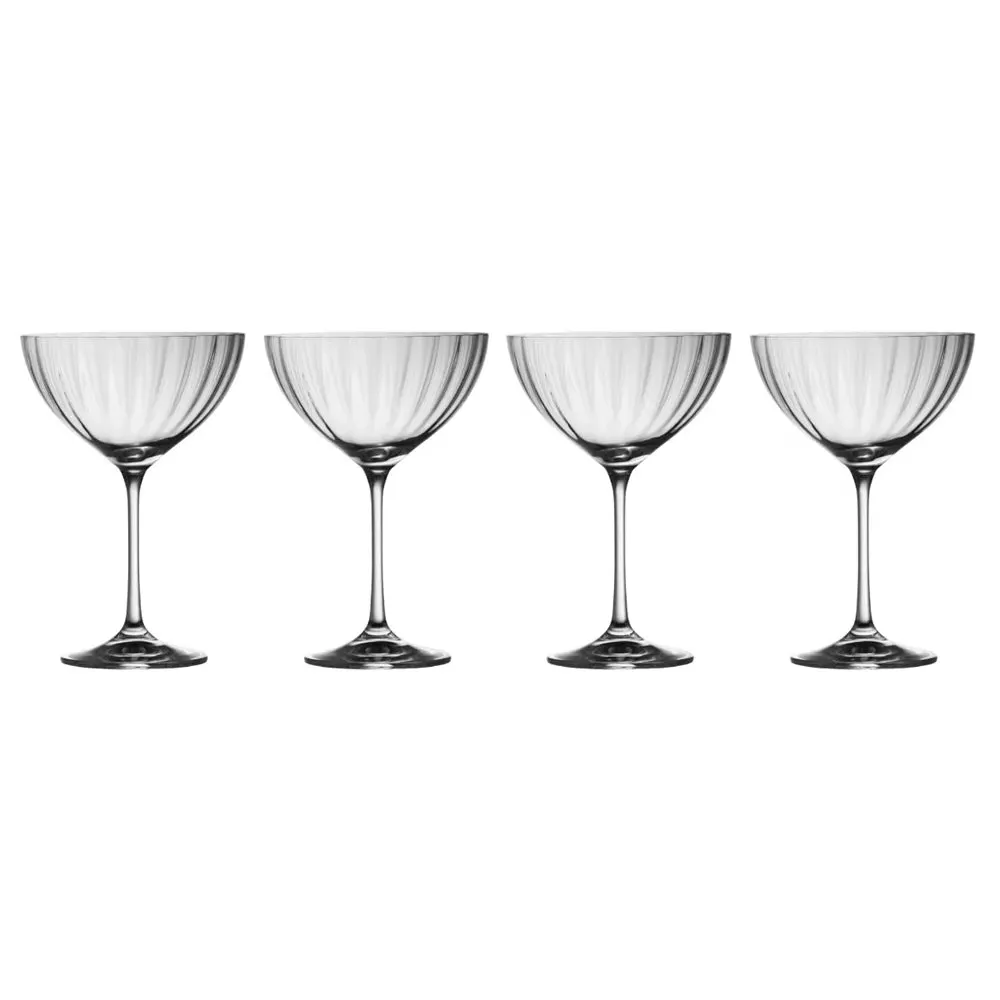 Galway Crystal Erne Champagne Saucer Set product
