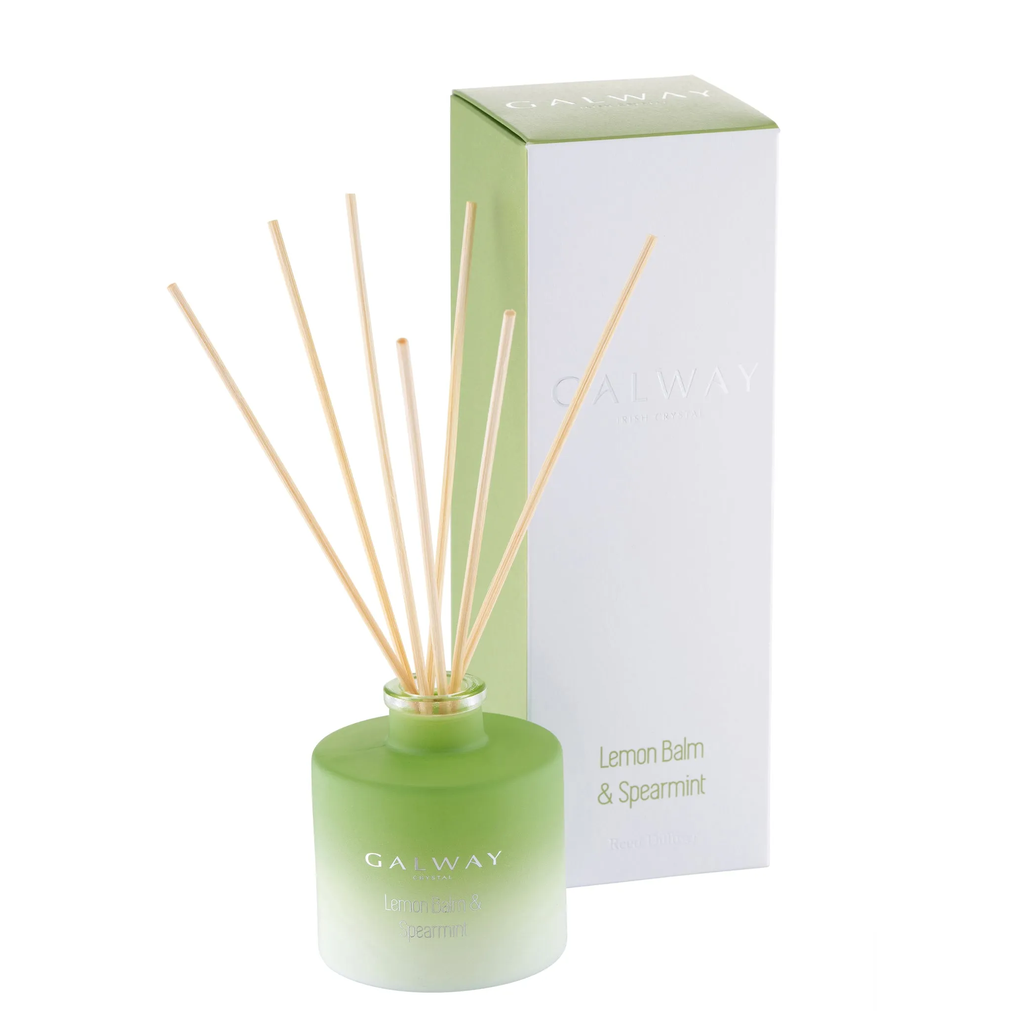Galway Crystal Lemon Balm & Spearmint Reed Diffuser - 100ml product