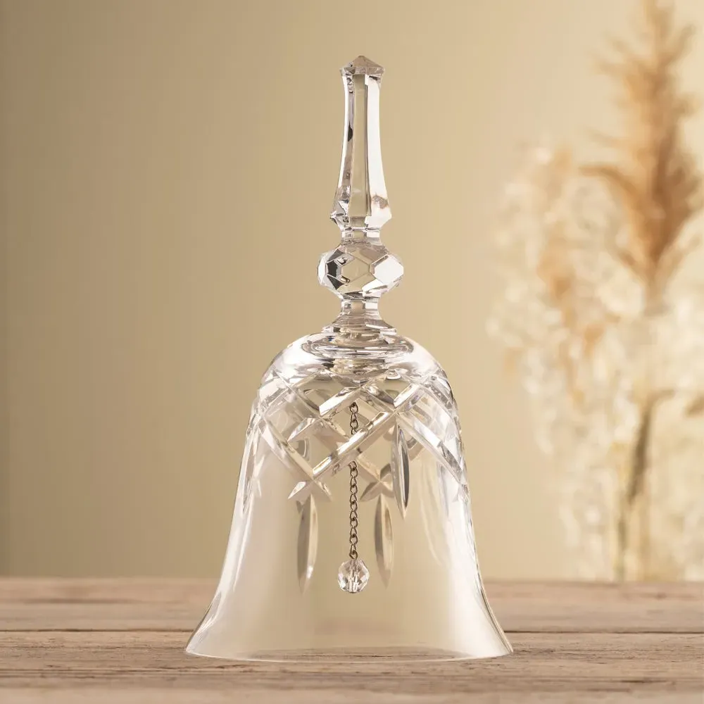 Galway Crystal Longford Make-Up Bell - Crystal