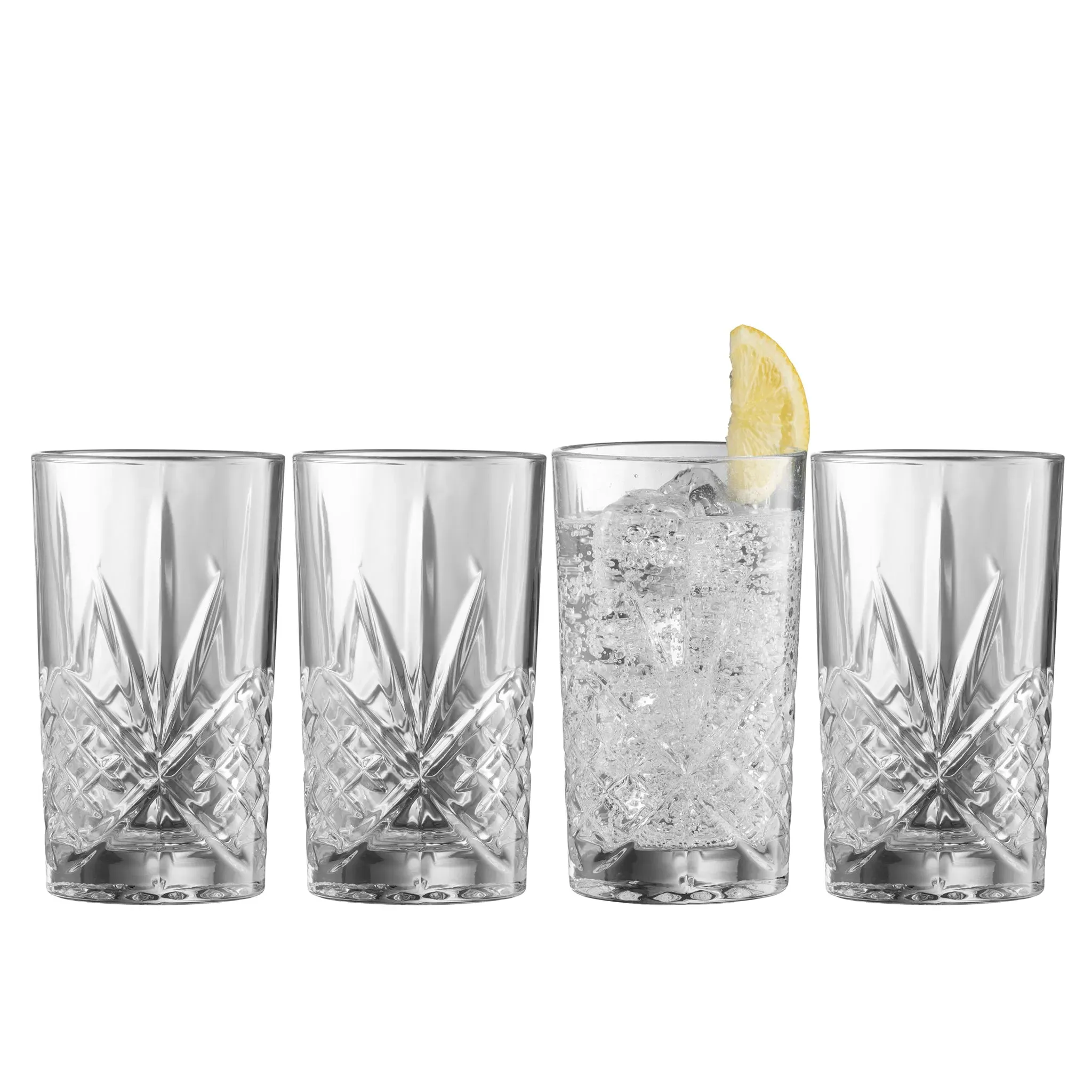 Inisheer Hi-Ball Glass Set of 4 - Crystal image