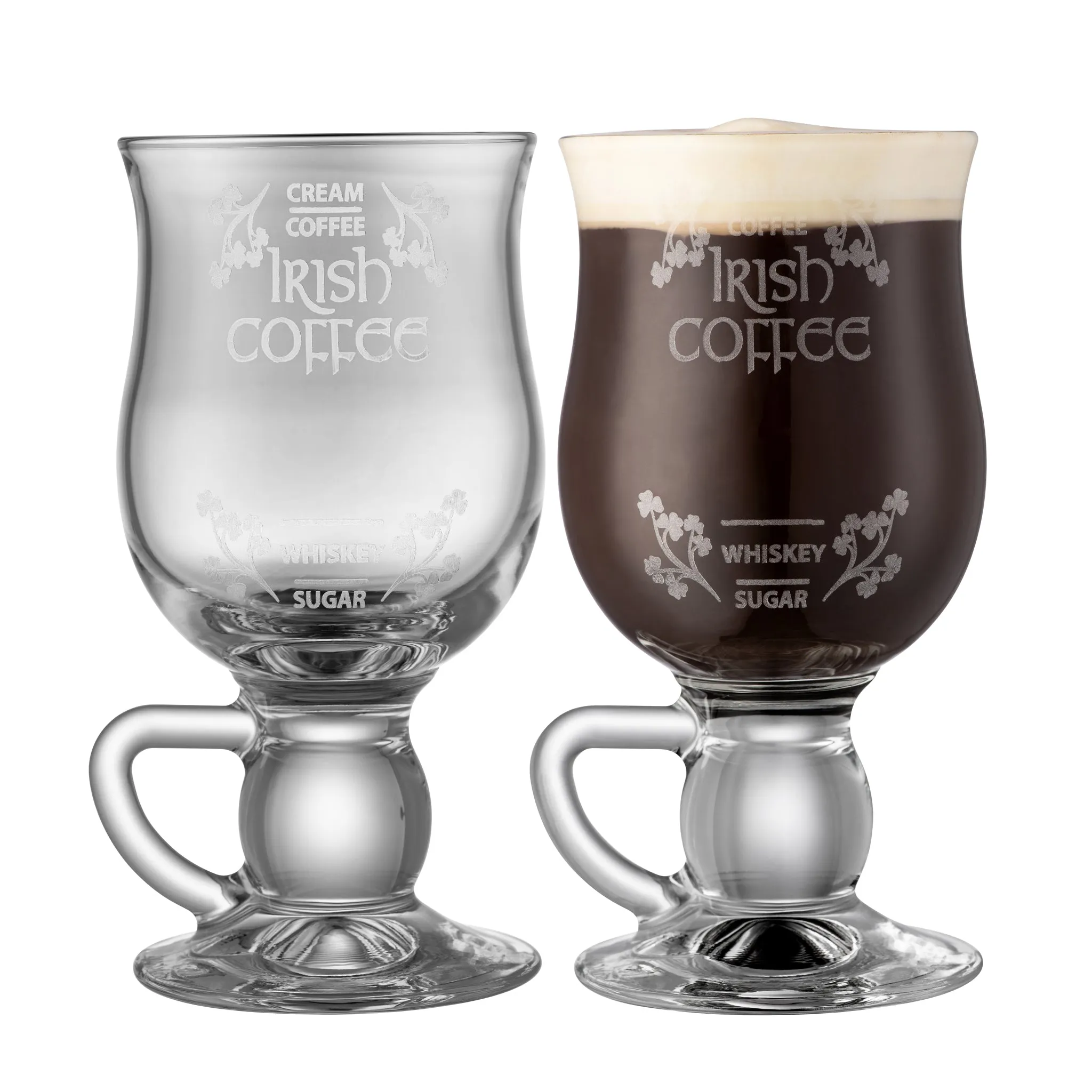Irish Coffee Glass Pair - Clear product