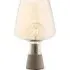 Large Glass Table Lamp - Amber, Concrete
