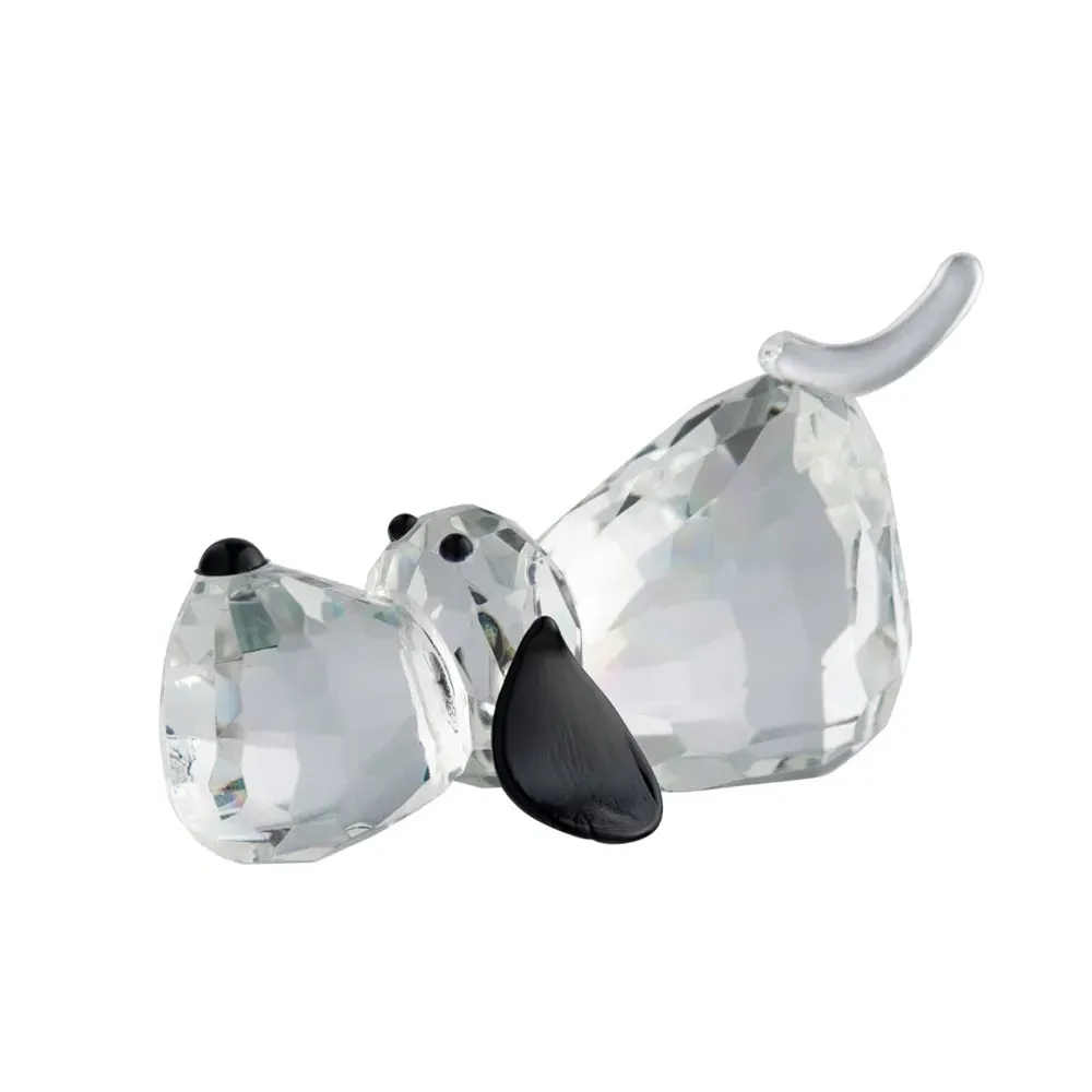 Large Hound Dog Ornament - Crystal product