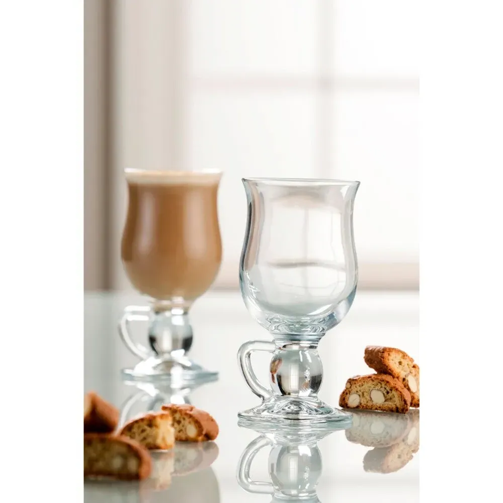 Latte Mugs Pair - Crystal