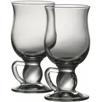 Latte Mugs Pair - Crystal