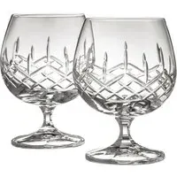Longford Brandy Glass Pair - Crystal