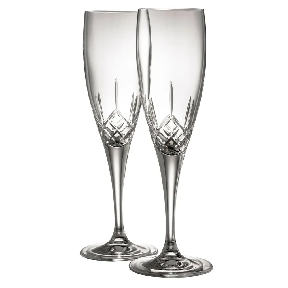 Longford Champagne Flute Pair - Crystal image