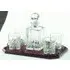 Longford Square Decanter Set with Tray - Crystal