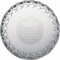 Marriage Blessing Plate - Crystal