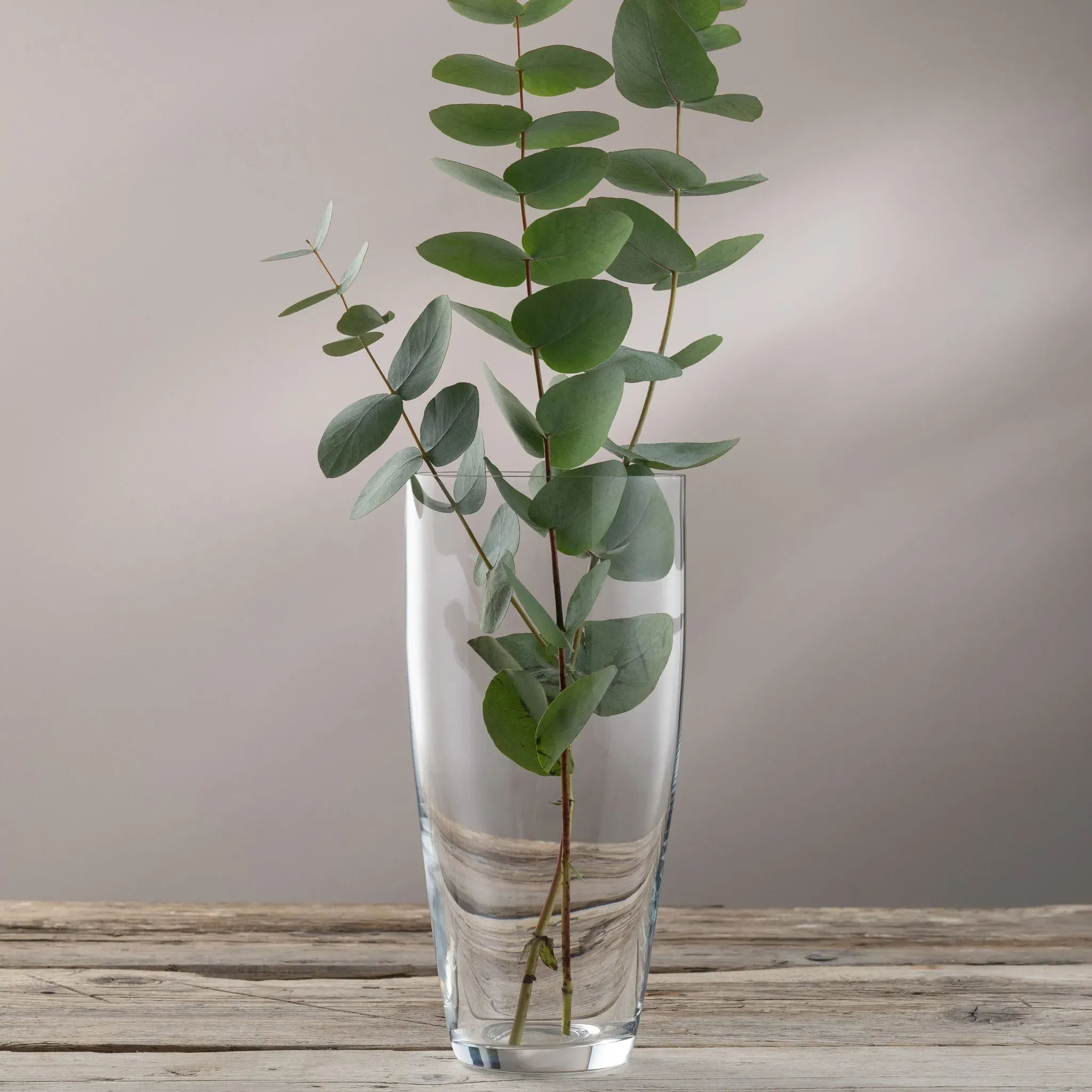 Nua 10" Vase - Clear Crystal alternate view